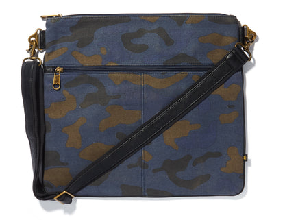 Blue Camo Canvas.